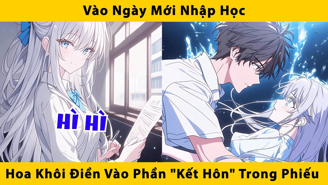 Vào ngày mới nhập học hoa khôi điền vào phần 