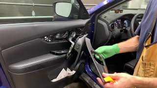 How to remove the door pannel on a 20152020 Nissan Rogue