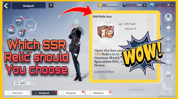 Tower of Fantasy | SSR Relic Box which to choose first?