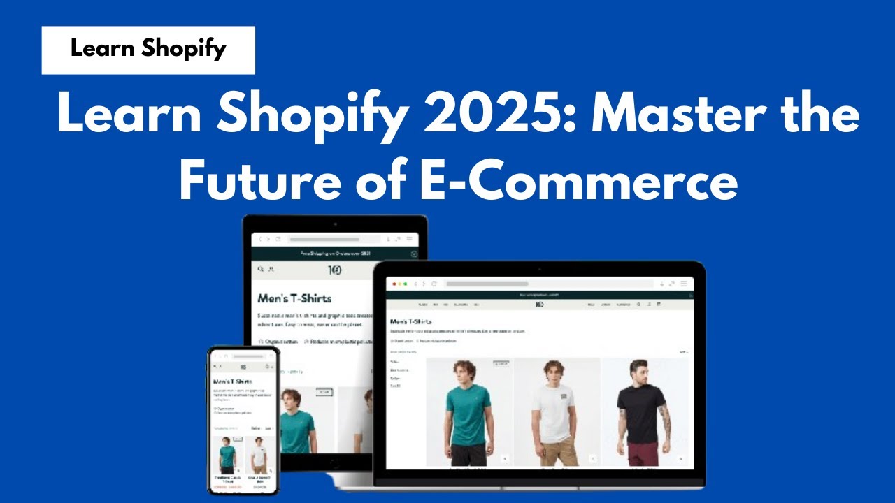 Shopify Tutorial for Beginners 2025 (Full Store Setup) #shopify - YouTube