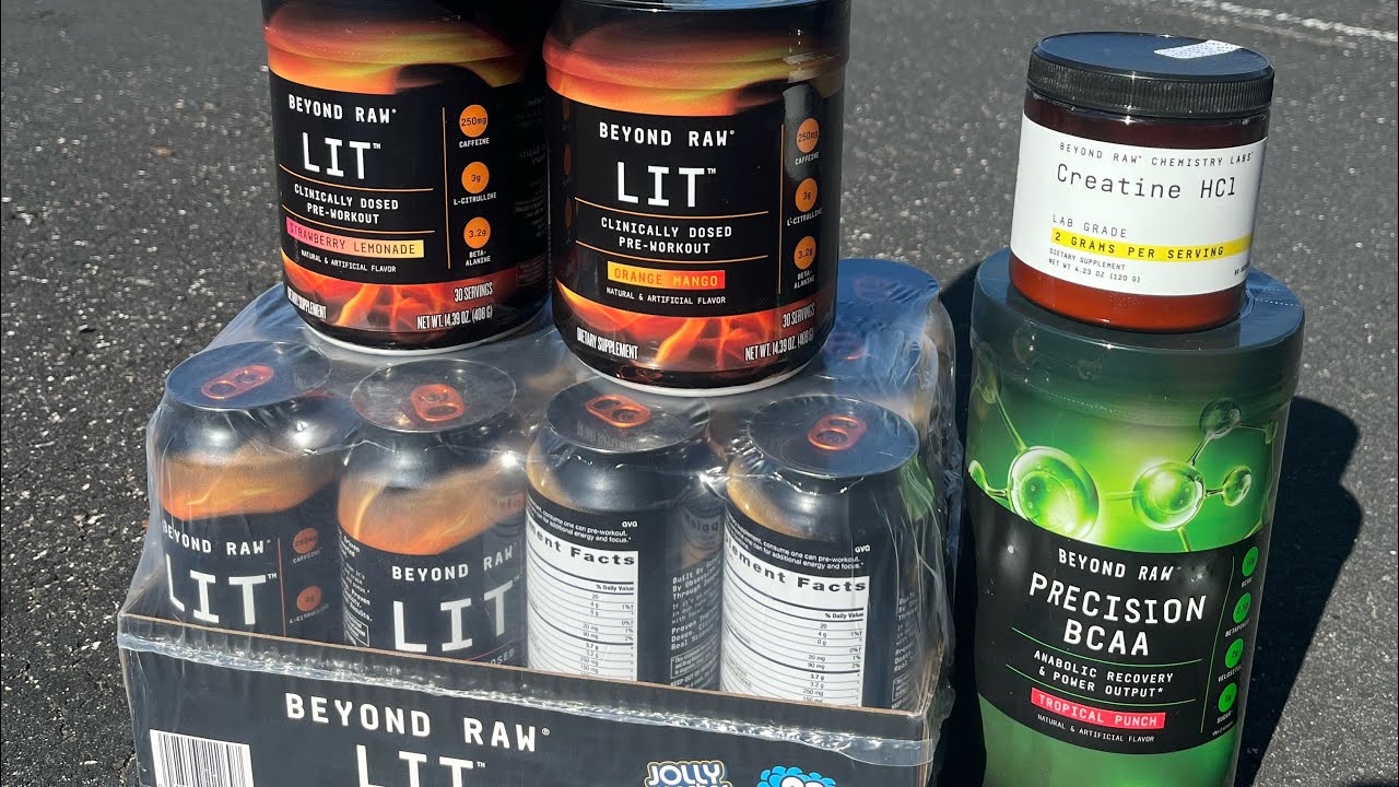 Unboxing PR package from Beyond Raw by GNC 📦📦📦 - YouTube