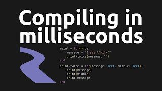 Running WebAssembly from my hobby compiler!