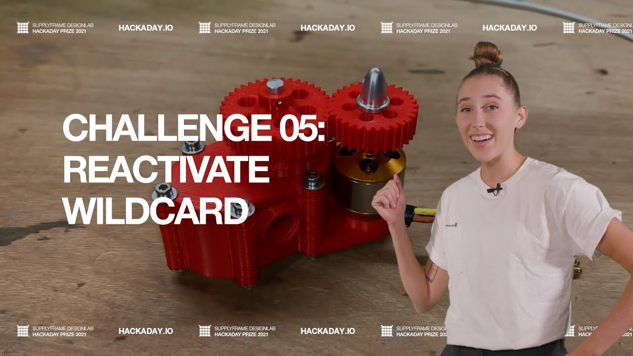 Hackaday Prize Challenge 05: Reactivate Wildcard