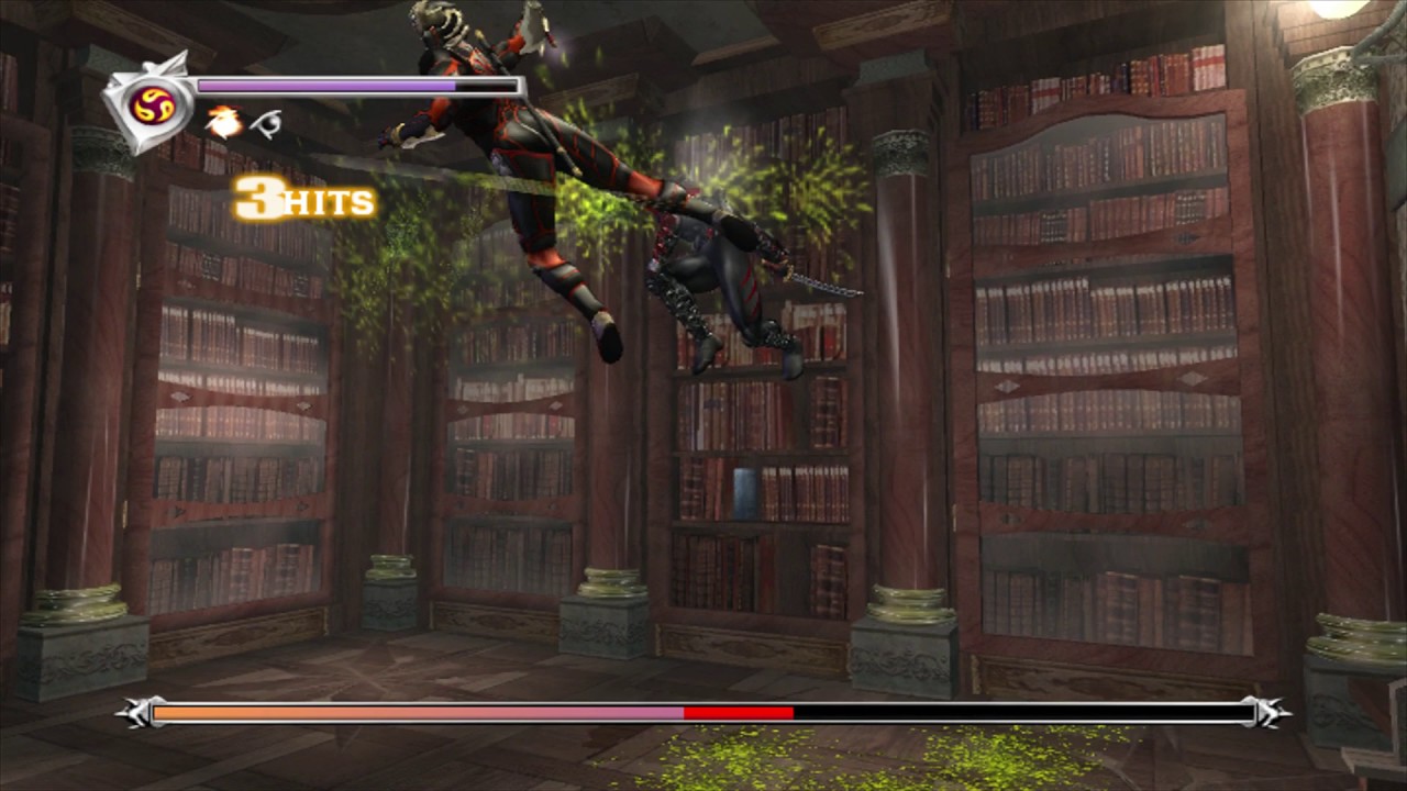 Ninja Gaiden Black - Ryu Clone True Dragon Sword Fight (Very Hard Mode)