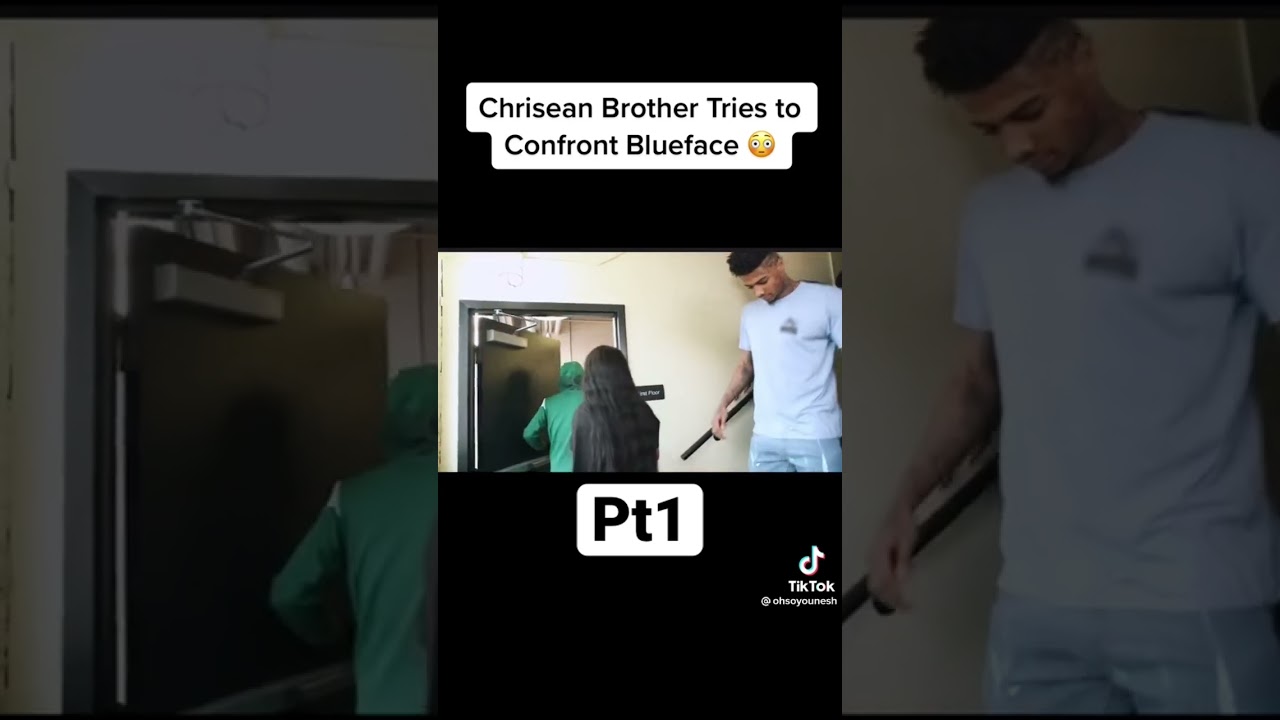 Chrisean brother tryes to confront blueface Pt1😳 