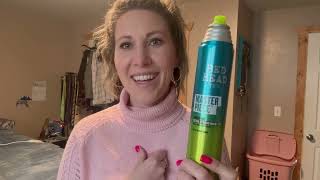 Tigi hair spray review Tigi hair spray review