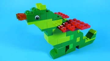 How To Build Lego DRAGON - 4630 LEGO® Build & Play Box Building Instructions