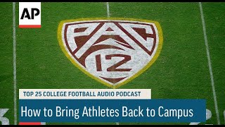 How to Bring Athletes Back to Campus | AP Top 25 Podcast | Associated Press