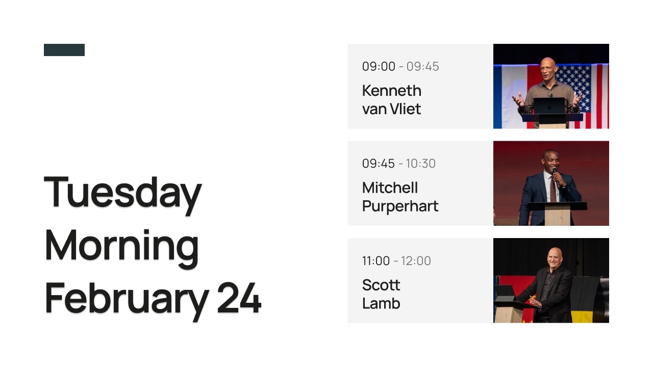 Tuesday morning | February 24 | Winter Bible Conference 2026 | De Deur Zwolle