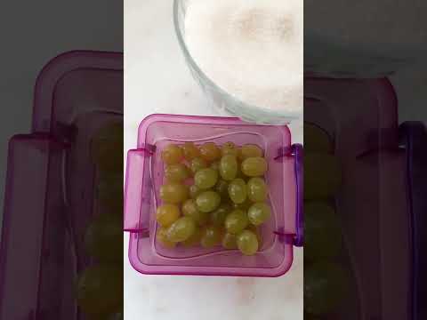 donmuş üzüm denedik🍇siz