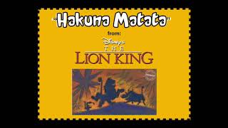Hakuna Matata from the Lion King Lyric Video