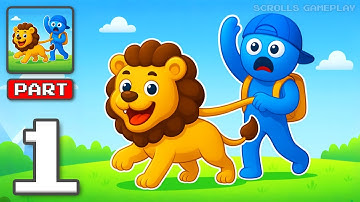 Pets vs Zombies - Gameplay Walkthrough Part 1 - Pets Defend The World (iOS, Android)