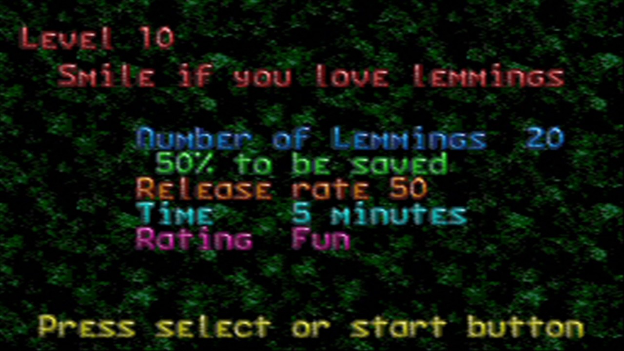 Lemmings (SNES) - Part 1: The Fun Begins