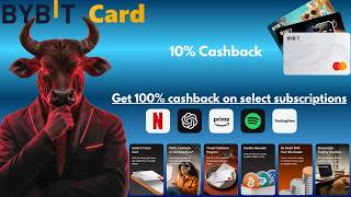 Bybit Card is CRAZY 🤯 100% Cashback on Subscriptions! Earn Cashback on Netflix, ChatGPT &amp; More 🔥