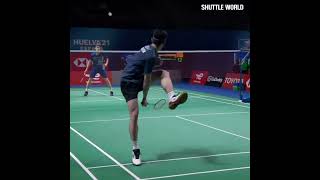 LEE Zii Jia and LEE Chong Wei are using same TrickShot _ Watch and Enjoy Guys _ @ShuttleWorld