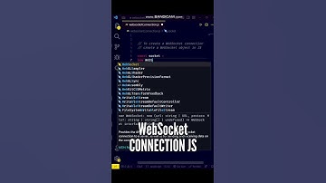 😋😋 How to create a WebSocket Connection in JavaScript? #shorts #javascript #programming #coding