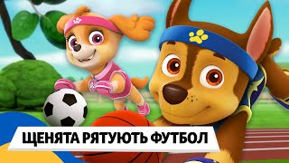 🇺🇦 ЩЕНЯЧИЙ ПАТРУЛЬ РЯТУЄ ФУТБОЛ / Аудіоказка Українською Мовою СЛУХАТИ ОНЛАЙН