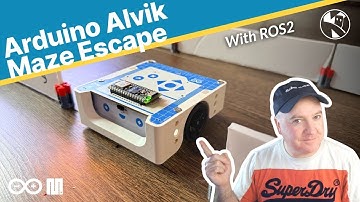 Arduino Alvik Maze Escape, with Micropython and ROS2