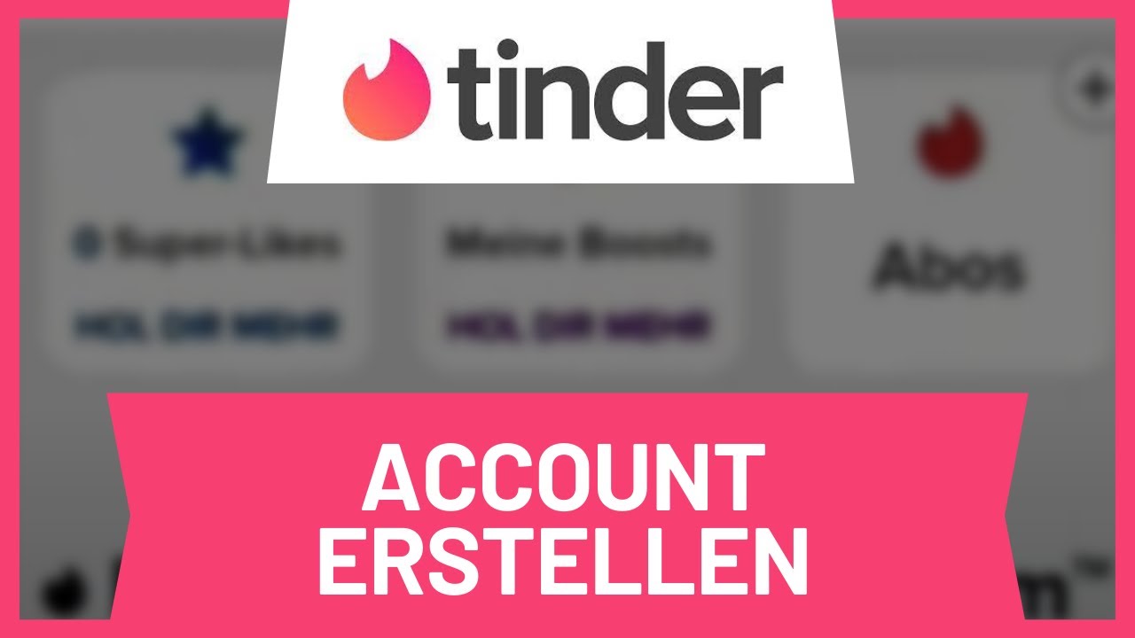Tinder Tutorial Tinder Account erstellen • Tutorial - YouTube