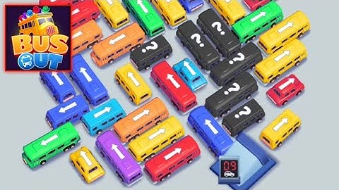 Bus Out Level 28 Game Walkthrough || Bus Out - Bus Jam Puzzle Game