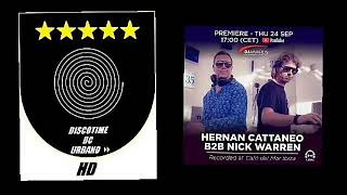 DISCOTIME DC URBANO PRIMAVERASPRING 2019 PRESENTA DJ AWARDS HERNAN CATTANEO B2B NICK WARREN