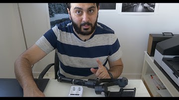 Zhiyun Crane unboxing - Comparison test with Panasonic Lumix GH5 - 4K
