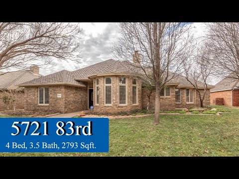 5721 83rd St, Lubbock, TX home video tour
