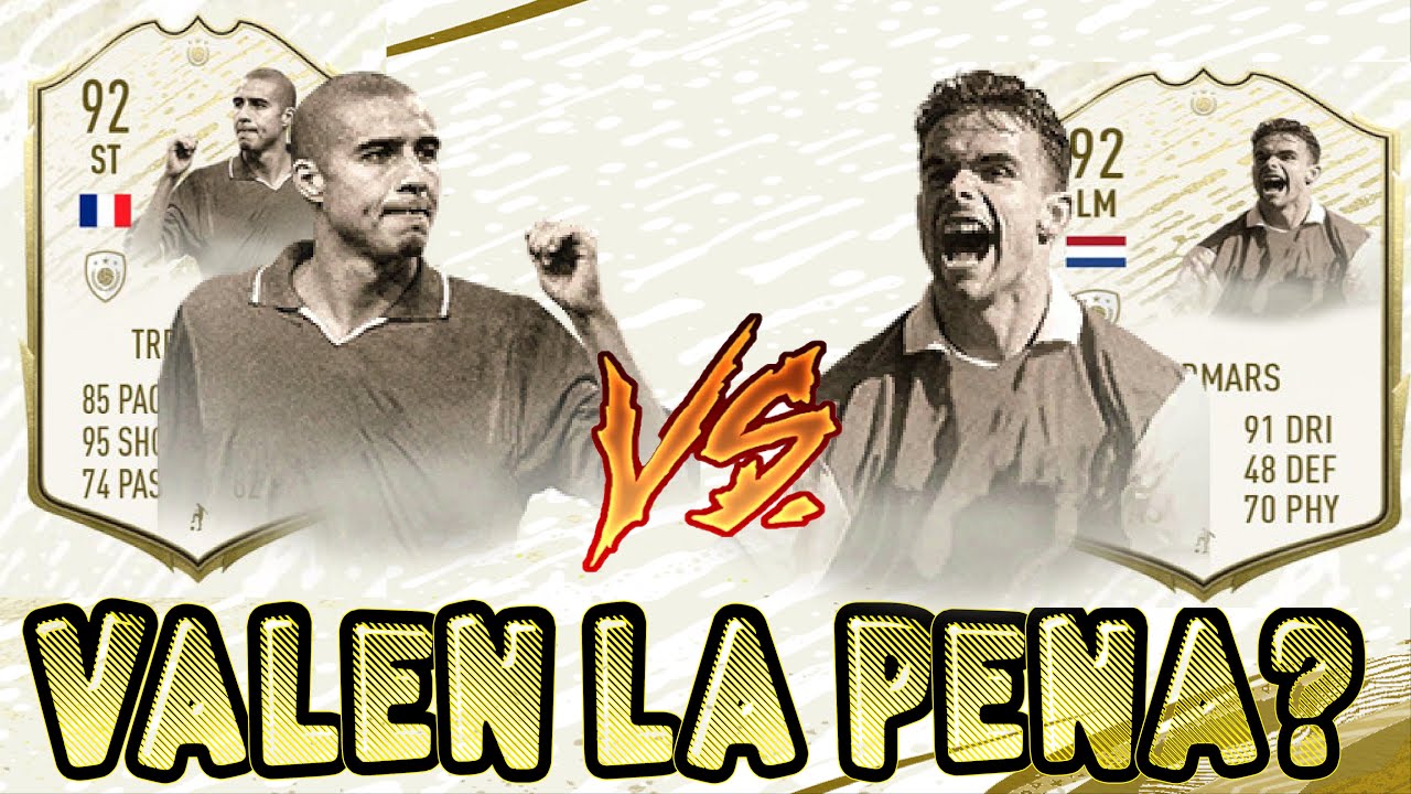 REVIEW de OVERMARS 92 ICON MOMENT y TREZEGUET ICON MOMENT (ICON SWAPS 3 FIFA 20)