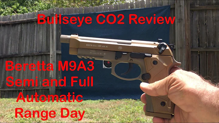 Beretta M9A3 CO2 BB Pistol with Blowback Action (Full Auto Target Shooting)