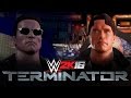 WWE 2K16: Terminator T1 & T2 Entrance, Signatures & Finishers!