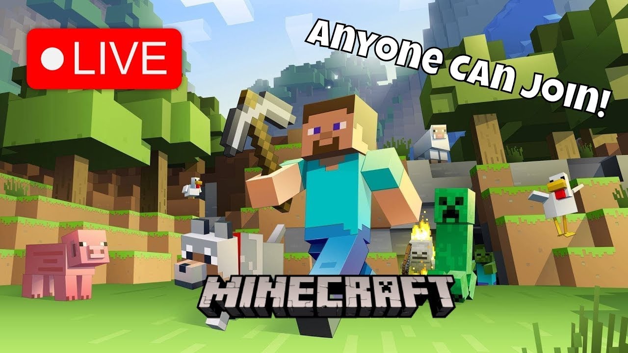 Minecraft With Viewers (Anyone Can Join!)