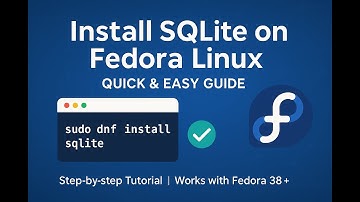 Installing SQLite on Fedora Linux