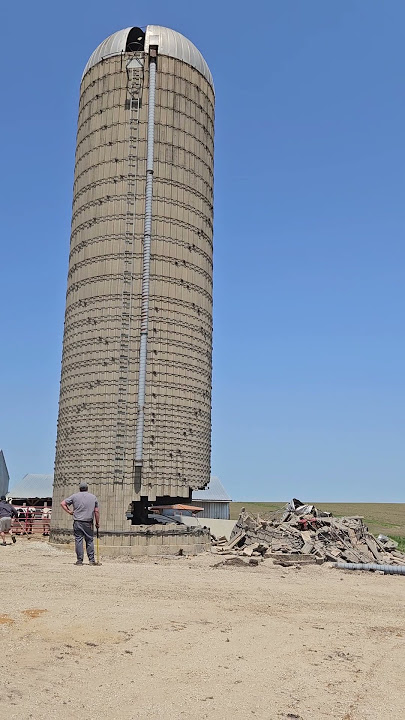 Madman Fails at knocking down Silo!