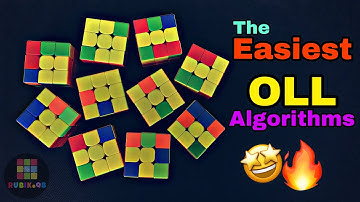 Rubik’s Cube : the Easiest OLL Algorithms Tutorial and Finger Tricks