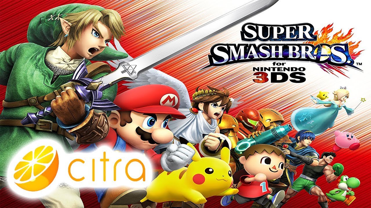 super smash bros 3ds rom sky3ds