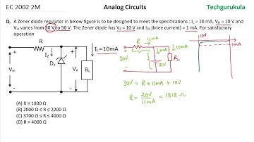 AC: EC GATE 2002 2M - Zener Regulator