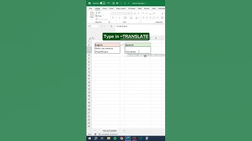 Language translator in excel #excel #tranding #shorts #bollywood #googlesheets #exceltutorial