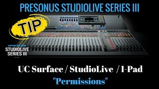 Home Studio - Presonus StudioLive Series III - UC Surface, I-Pad, - HomeRecordingMadeEasy.com screenshot 1