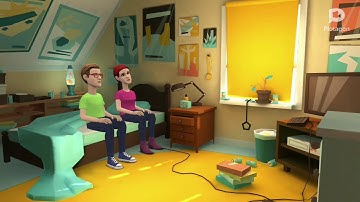 “Matheo Gets a New Phone” in Plotagon