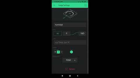 Sensor Dht11 con Blynk y Nodemcu - Visualiza Temperatura y Humedad en tiempo real desde tu celular