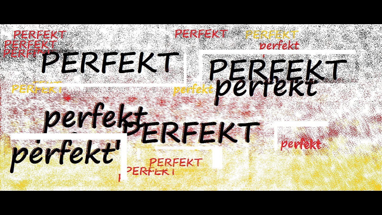 PERFEKT / Il passato (verbi regolari e irregolari)