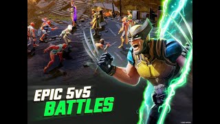 Gameplay MARVEL Strike Force [IND] Android Turn-based RPG Epic 5V5 Battles #marvelstudios #fighting