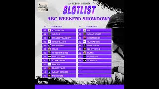 Valorant | ABC Weekend Showdown
