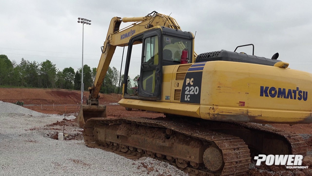 Power Equipment Parchman Construction Company, Inc. Komatsu PC220LC