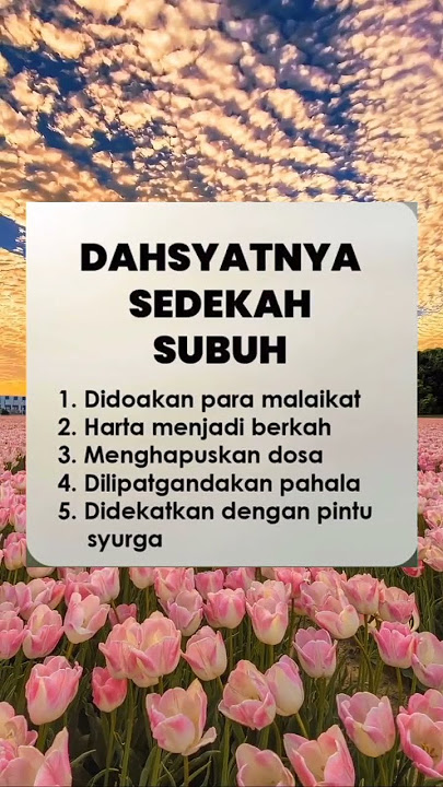 Dahsyatnya sedekah Shubuh #shorts #islam #islamic #shortfeed #shortvideo #story #dakwah #hadist