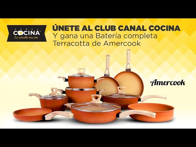 Consigue la colección Terracota de AMERCOOK con el CLUB CANAL COCINA! -  YouTube