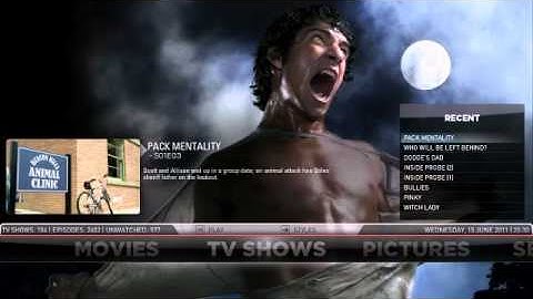 XBMC Aeon running on Xtreamer Ultra