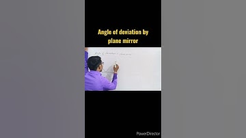Angle of deviation by plane mirror #padhungaa #shortsfeed #physicsfun #sciencefun #allesdelhi