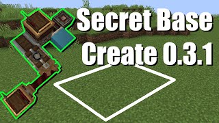 How to Make a Hidden Base Door w/ Create 0.3.1