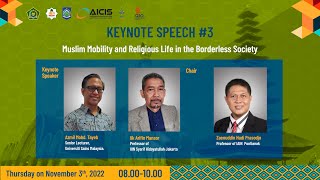 KEYNOTE SPEECH #3 AICIS 2022